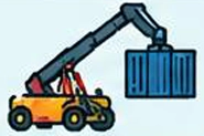 Operator wózków do manipulacji kontenerami (reach stacker)